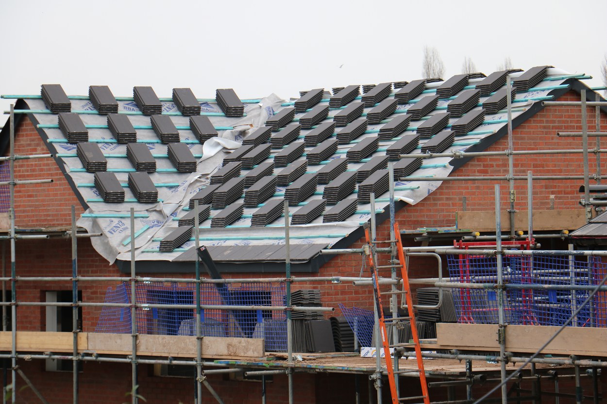 Cassino Road roof tiling