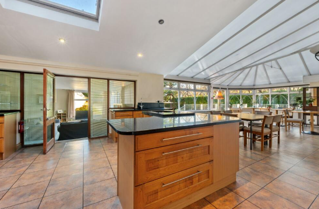 Dowhills Road kitchen and conservatory