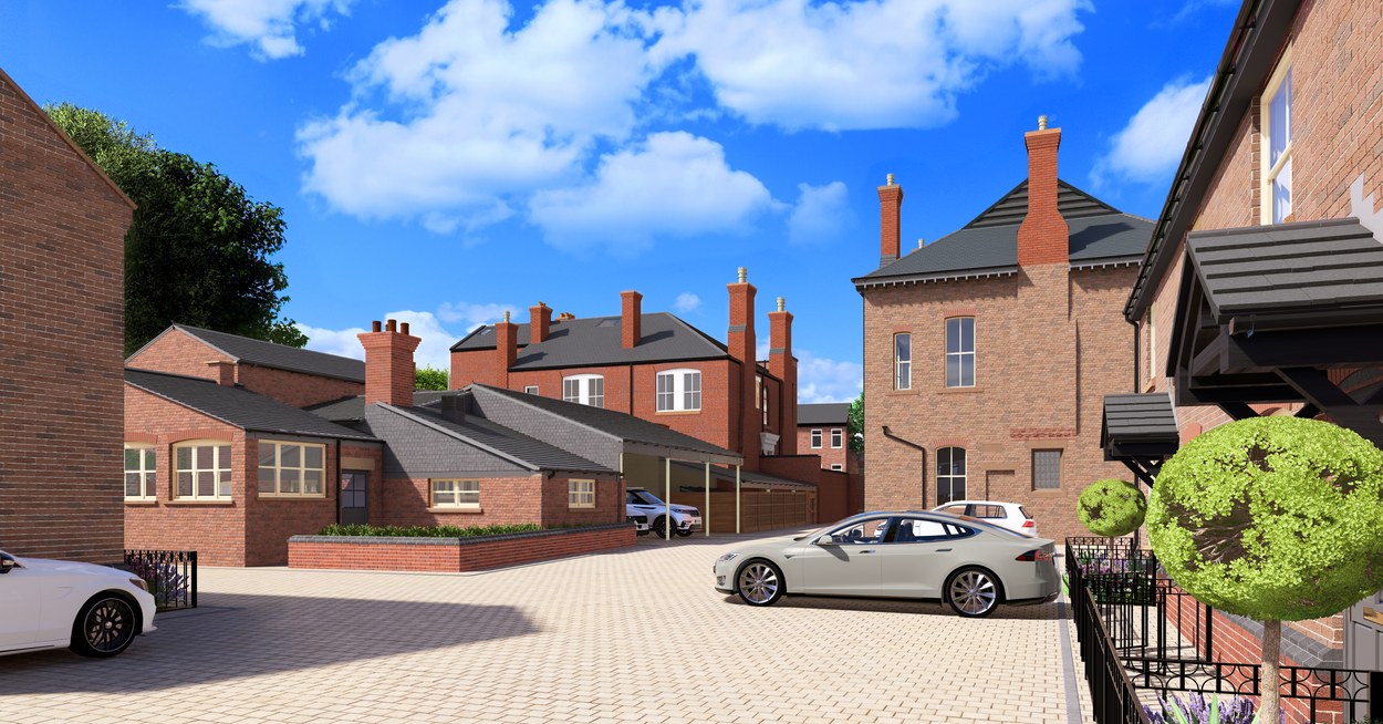 Prescot Police Station – courtyard view